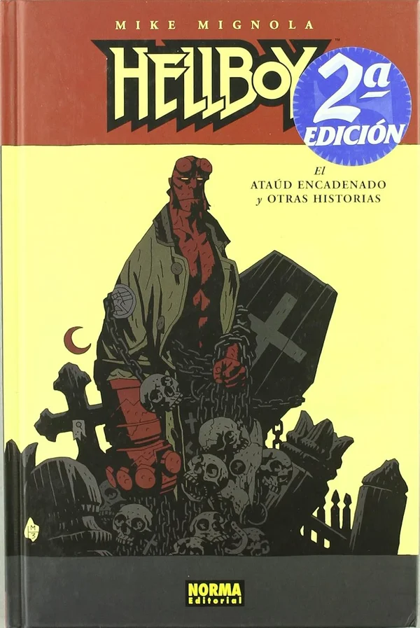portada de Hellboy 3: El ataúd encadenado y otras historias de Mike Mignola