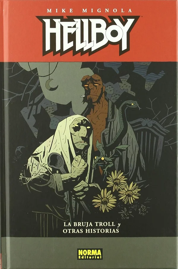 portada de Hellboy 10: La bruja troll y otras historias de Mike Mignola