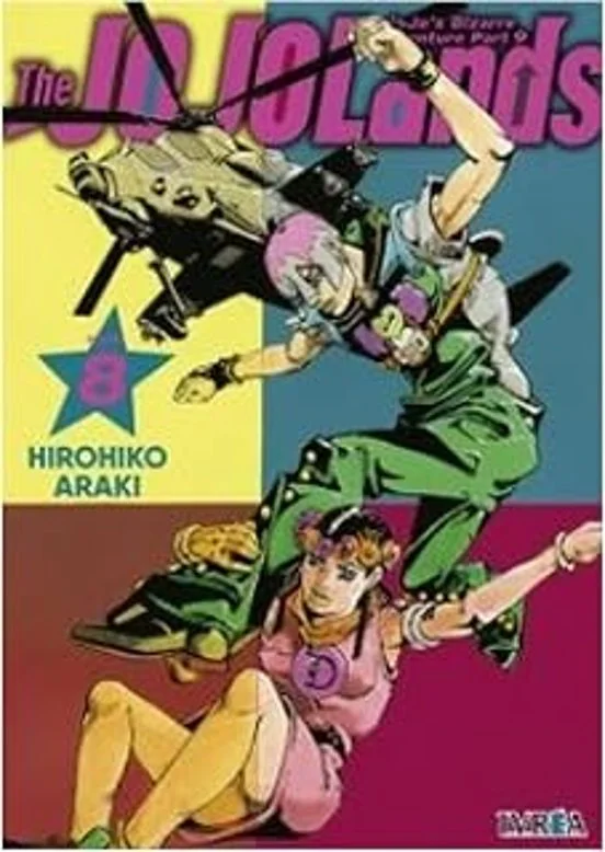 portada de JoJo's Bizarre Adventure Parte 9: The JoJoLands 8 de Hirohiko Araki