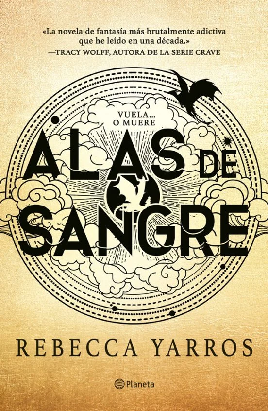portada de Alas de sangre de Rebecca Yarros