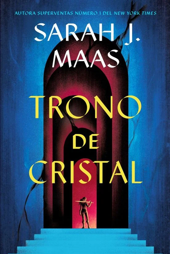 portada de Trono de Cristal de Sarah J. Maas