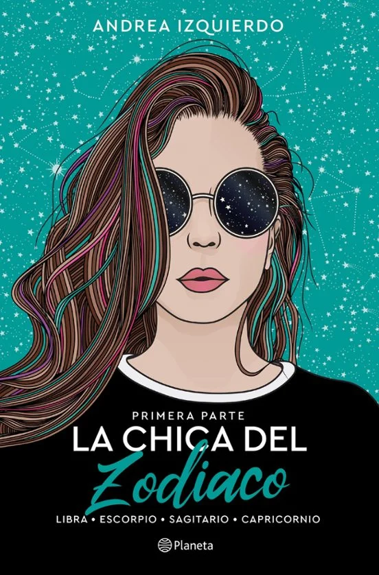portada de La Chica del Zodiaco de Andrea Izquierdo