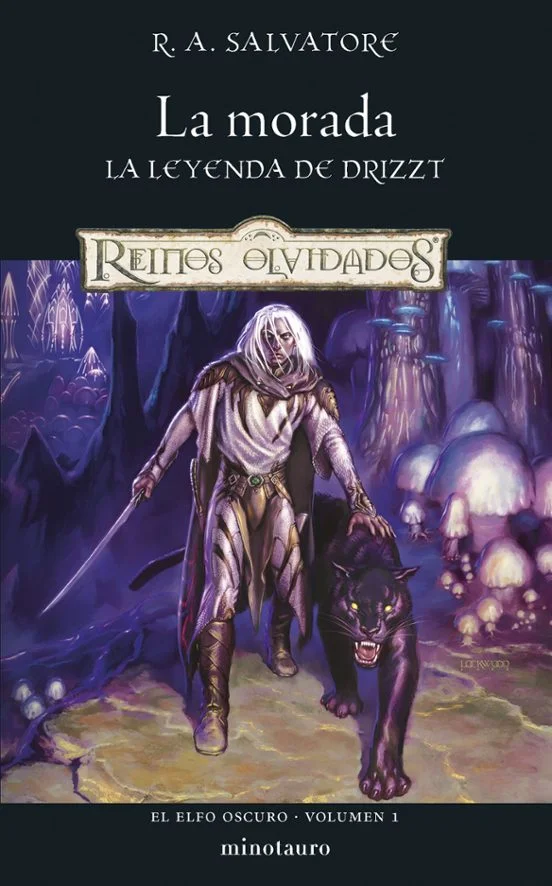 portada de Elfo Oscuro: La Morada de R. A. Salvatore