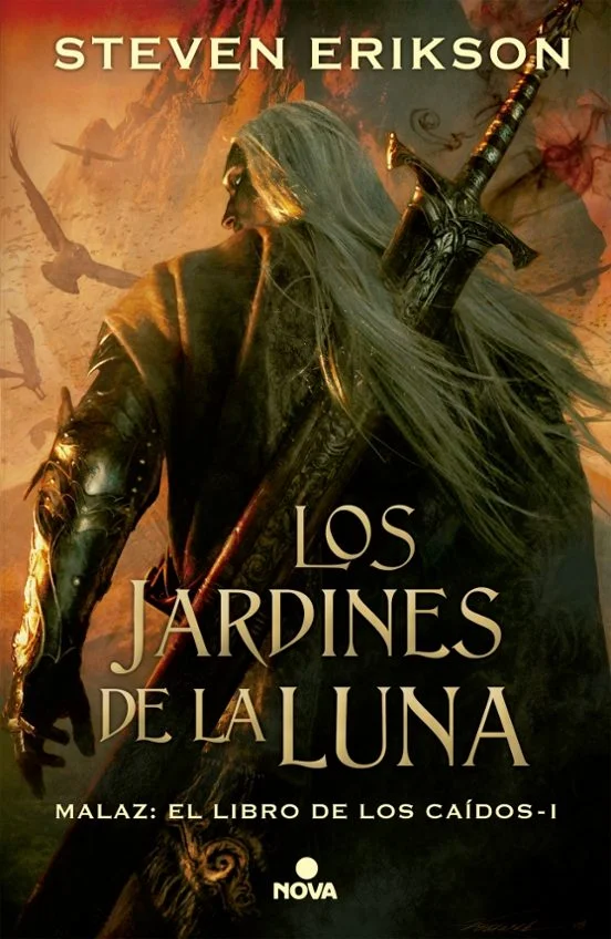 portada de Malaz: Los jardines de la luna de Steven Erikson