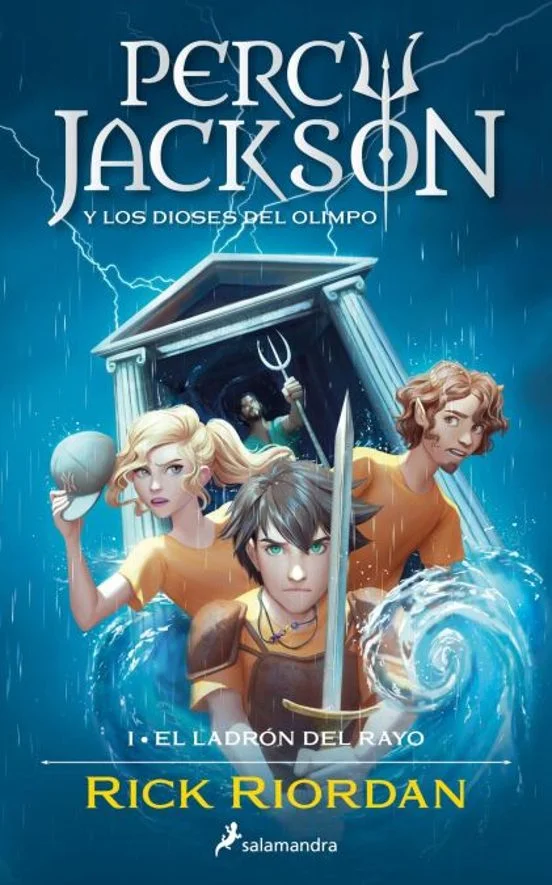 portada de El ladrón del rayo (ebook) de Rick Riordan