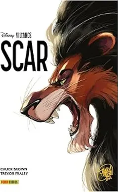 Portada de Villanos Disney. Scar