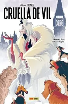 Portada de Villanos Disney. Cruella de Vil