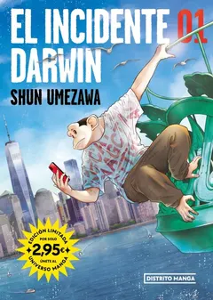 Portada de El Incidente Darwin 1 (universo Manga)