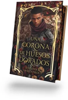 Portada de Una corona de huesos dorados (edición especial con cantos tintados)