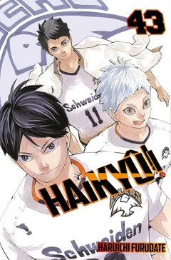 Portada de Haikyû!! nº 43/45